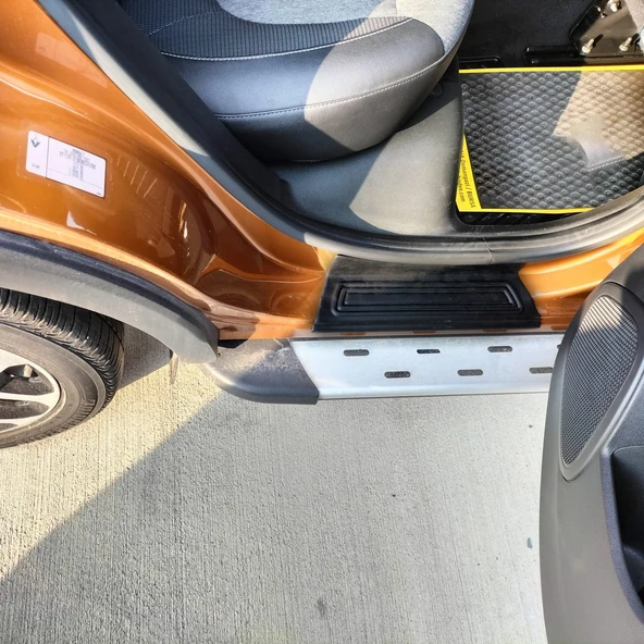 Renault Captur 2013-2019 Yıl Aralığı Uyumlu Kapı Eşiği 4 Parça - Resim 10