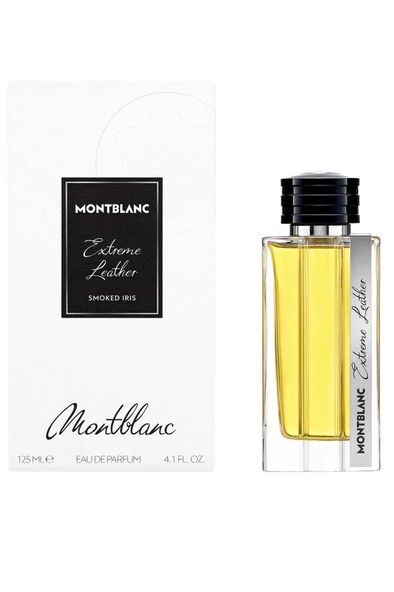 Mont blanc Collection Extreme Leather Smoked Iris EDP 125 ml Erkek Parfüm - 1