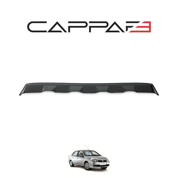 Renault Symbol 2009-2013 Yıl Aralığı Uyumlu Arka Cam Spoyler - 2