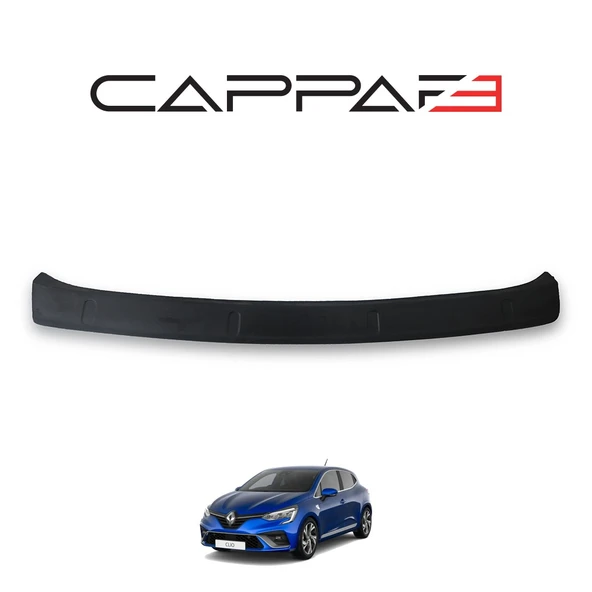 Renault Clio 5 2020- Yılı ve Sonrası Uyumlu Arka Tampon Eşiği Parlak - Resim 6