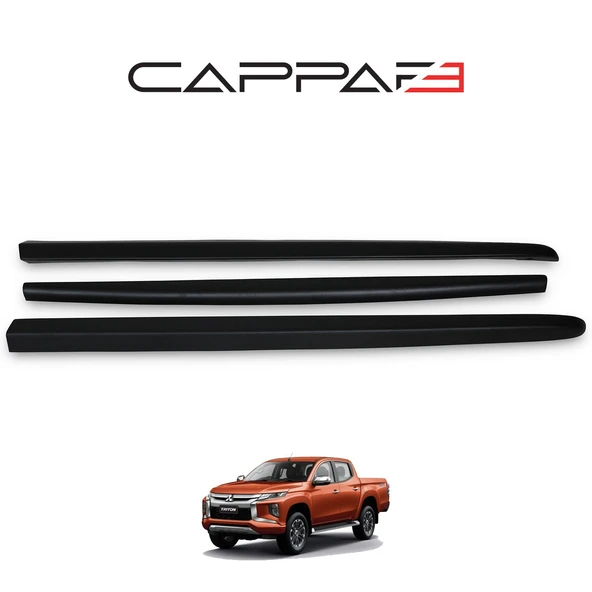 Mitsubishi L200 2019- Yılı ve Sonrası Uyumlu Kasa Kenar Koruma 3 Parça - 3