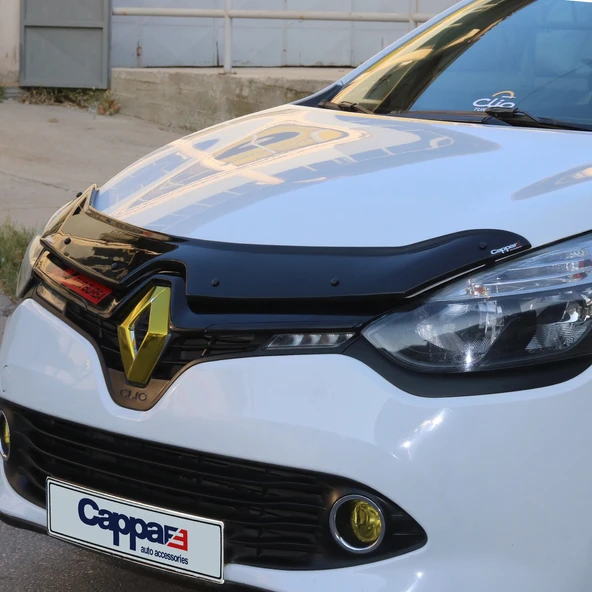 Renault Clio 4 2012-2020 Yıl Aralığı Uyumlu Kaput Rüzgarlığı 3mm - Resim 8