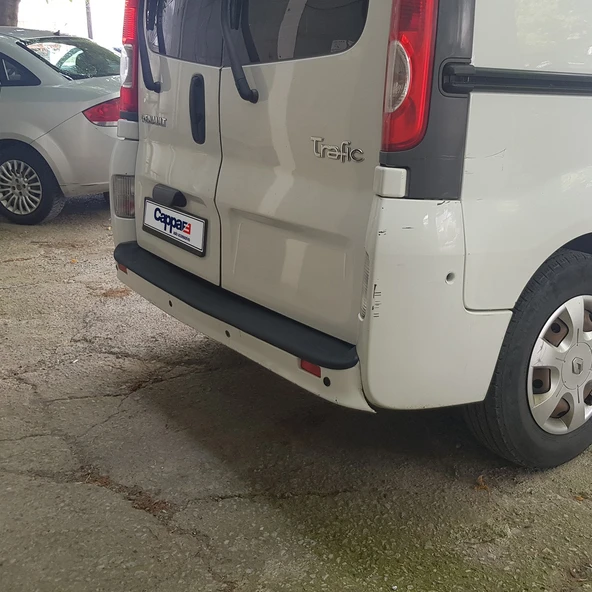 Renault Trafic 2001-2014 Yıl Aralığı Uyumlu Arka Tampon Eşiği Mat - 8