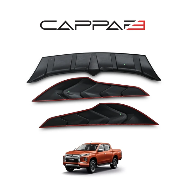 Mitsubishi L200 2019- Yılı ve Sonrası Uyumlu Dragon Pack 3 Parça - Resim 7