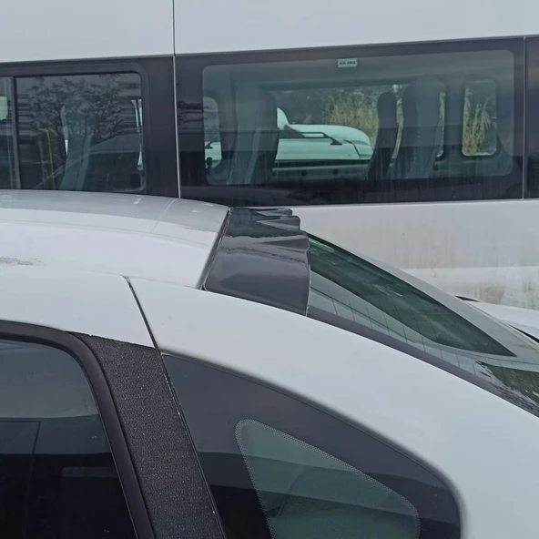 Renault Symbol 2009-2013 Yıl Aralığı Uyumlu Arka Cam Spoyler - 8