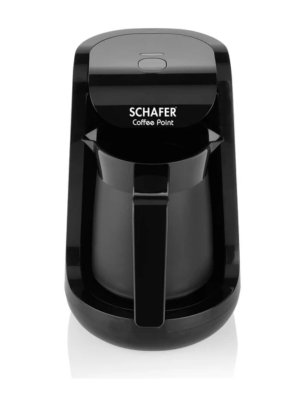 Schafer Coffee Point Türk Kahve Makinesi-Siyah TEŞHİR - 4