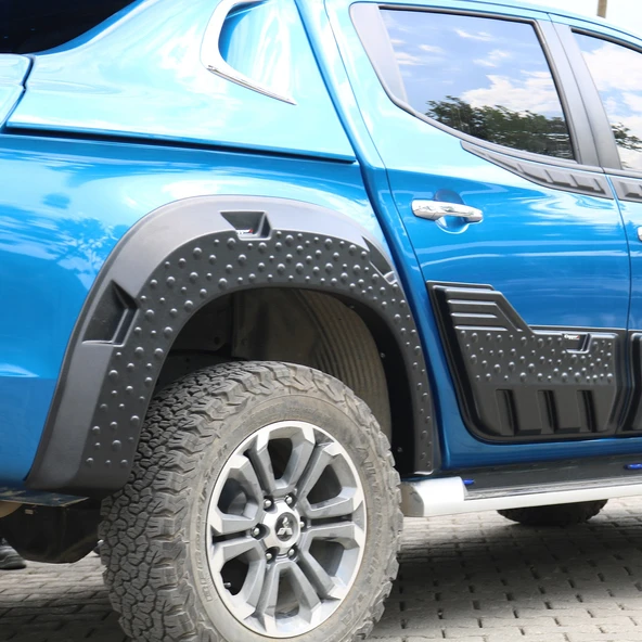 Mitsubishi L200 2019- Yılı ve Sonrası Uyumlu Çamurluk Dodik 8 Parça - Resim 7