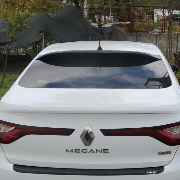 Renault Megane 4 2016- Yılı ve Sonrası Uyumlu Arka Cam Spoyler - 9