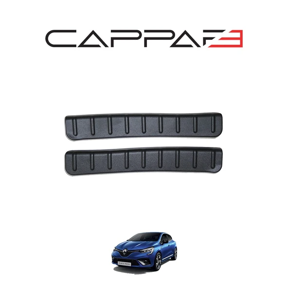 Renault Clio 5 2020- Yılı ve Sonrası Uyumlu Kapı Eşiği 4 Parça - 5