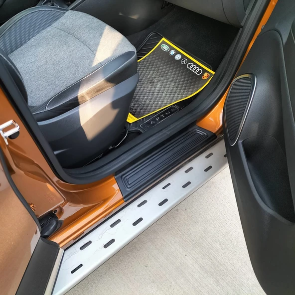 Renault Captur 2013-2019 Yıl Aralığı Uyumlu Kapı Eşiği 4 Parça - Resim 7