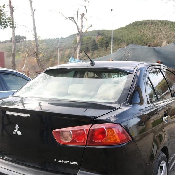 Mitsubishi Lancer 2007-2017 Yıl Aralığı Uyumlu Arka Cam Üstü Spoyler - 12