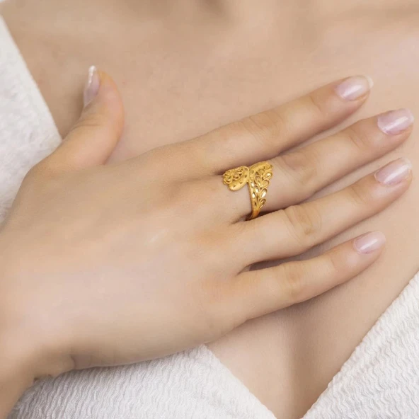 Yiğitbaşı Gold 22 Ayar Fancy Yüzük 3037