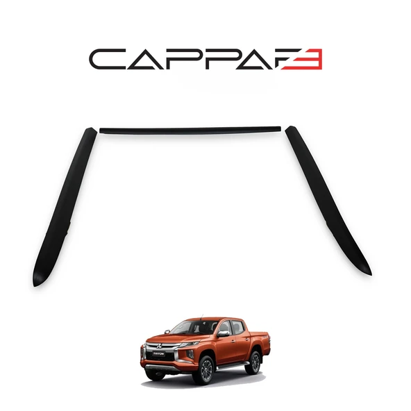 Mitsubishi L200 2019- Yılı ve Sonrası Uyumlu Kasa Kenar Koruma 3 Parça - 2