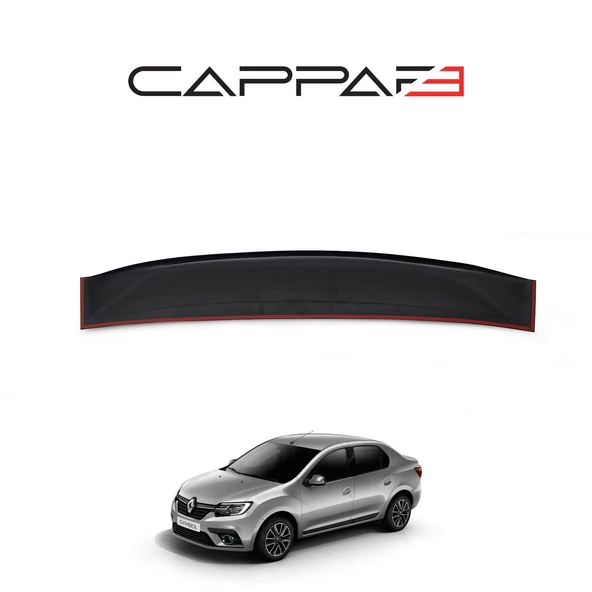 Renault Symbol 2013- Yılı ve Sonrası Uyumlu Arka Cam Spoyler - 3