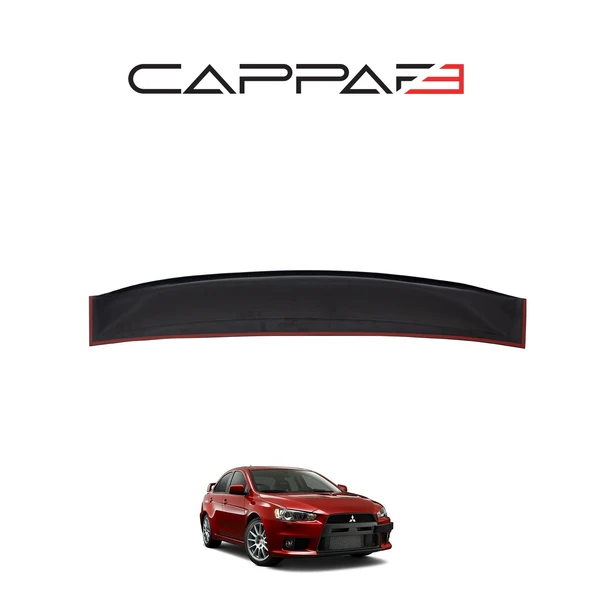 Mitsubishi Lancer 2007-2017 Yıl Aralığı Uyumlu Arka Cam Üstü Spoyler - 3