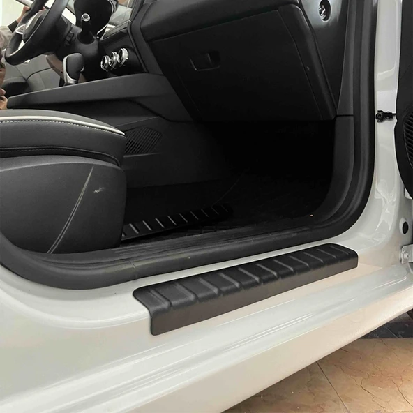 Renault Clio 5 2020- Yılı ve Sonrası Uyumlu Kapı Eşiği 4 Parça - 7