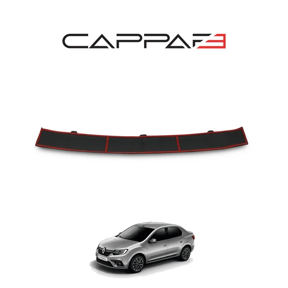 Renault Symbol 2013- Yılı ve Sonrası Uyumlu Arka Tampon Eşiği Parlak - Resim 6