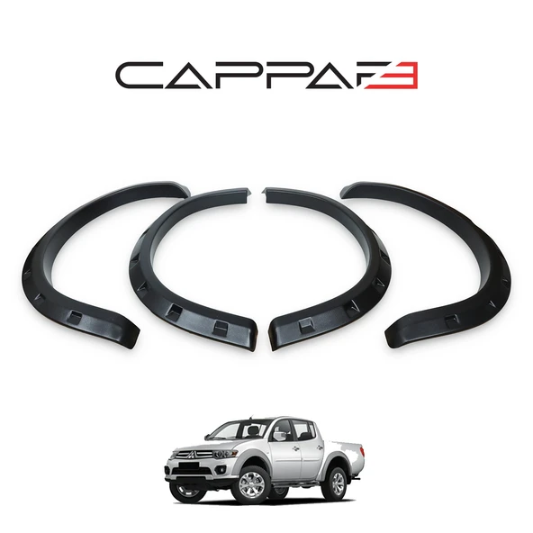 Mitsubishi L200 2007-2015 Yıl Aralığı Uyumlu Çamurluk Dodik 4 Parça - Resim 4