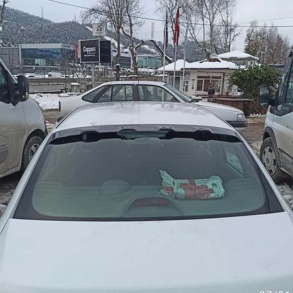 Renault Symbol 2009-2013 Yıl Aralığı Uyumlu Arka Cam Spoyler - 7