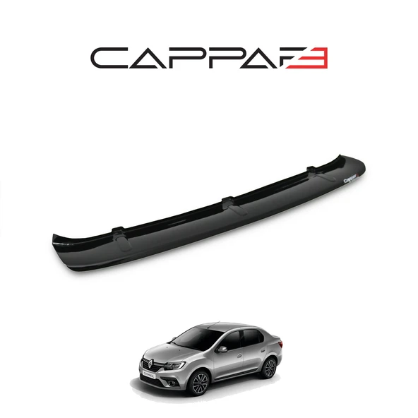 Renault Symbol 2013- Yılı ve Sonrası Uyumlu Arka Tampon Eşiği Parlak - Resim 4