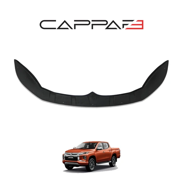 Mitsubishi L200 2019- Yılı ve Sonrası Uyumlu Yarasa Kaput Rüzgarlığı - Resim 6