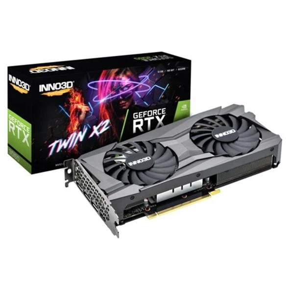 INNO3D GEFORCE RTX3060 12GB GDDR6 192Bit TWIN X2 Ekran Kartı - 1