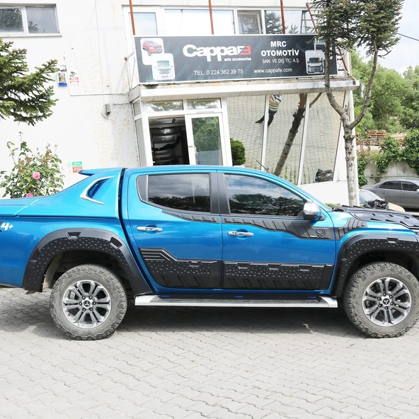 Mitsubishi L200 2019- Yılı ve Sonrası Uyumlu Kapı Dodik 6 Parça - 7