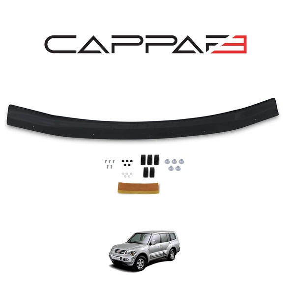 Mitsubishi Pajero 1998-2006 Yıl Aralığı Uyumlu Kaput Rüzgarlığı 3mm - 4