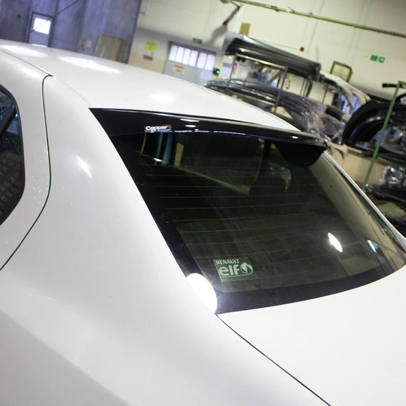 Renault Symbol 2013- Yılı ve Sonrası Uyumlu Arka Cam Spoyler - 7