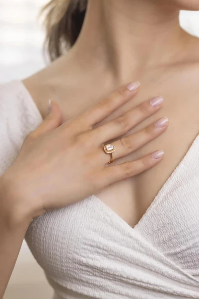 Yiğitbaşı Gold 22 Ayar Baget Yüzük - 2