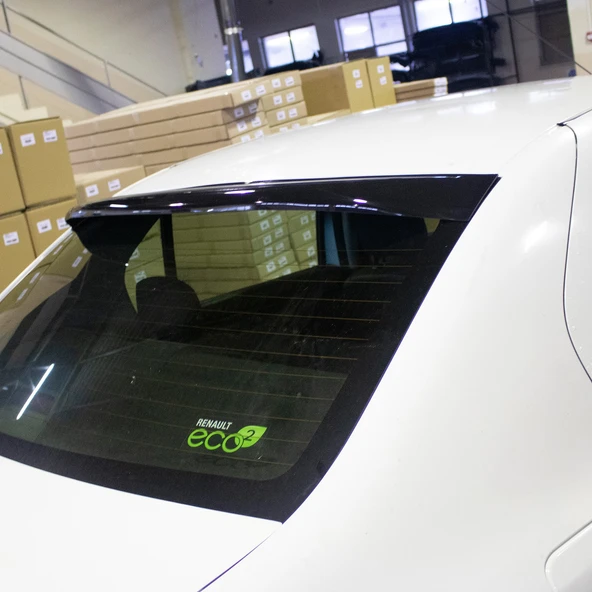 Renault Symbol 2013- Yılı ve Sonrası Uyumlu Arka Cam Spoyler - 6