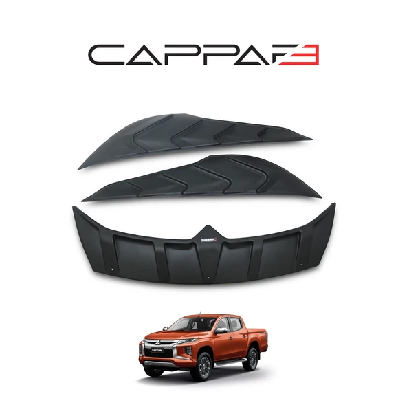 Mitsubishi L200 2019- Yılı ve Sonrası Uyumlu Dragon Pack 3 Parça - Resim 6