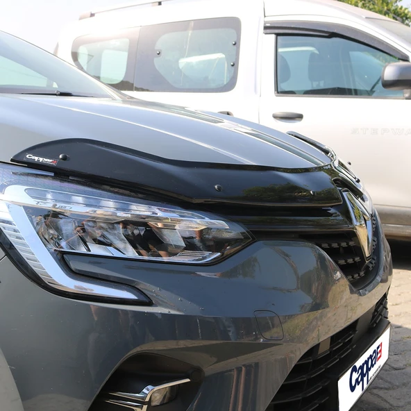 Renault Clio 5 2020- Yılı ve Sonrası Uyumlu Kaput Rüzgarlığı 3mm - Resim 9