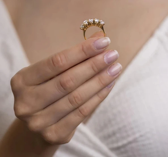 Yiğitbaşı Gold 22 Ayar Beştaş Yüzük