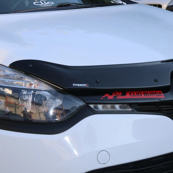 Renault Clio 4 2012-2020 Yıl Aralığı Uyumlu Kaput Rüzgarlığı 4mm - Resim 9