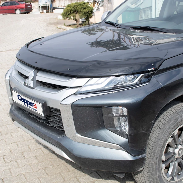 Mitsubishi L200 2019- Yılı ve Sonrası Uyumlu Kaput Rüzgarlığı 4mm - 7