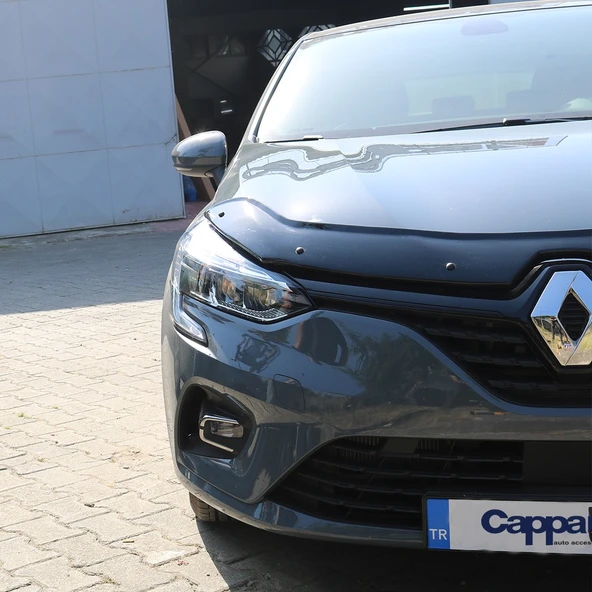 Renault Clio 5 2020- Yılı ve Sonrası Uyumlu Kaput Rüzgarlığı 4mm - Resim 7