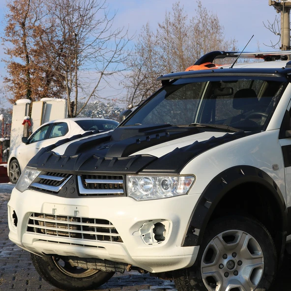 Mitsubishi L200 2007-2015 Yıl Aralığı Uyumlu Ön Kaput Scoop - 5