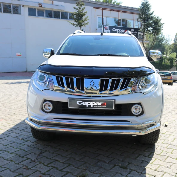 Mitsubishi L200 2015-2019 Yıl Aralığı Uyumlu Kaput Rüzgarlığı 3mm - Resim 9