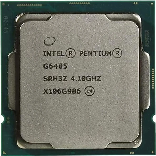 Intel Pentium G6405 Soket 1200 4.10GHz 4MB Önbellek 14nm İşlemci Tray ürün görseli 1