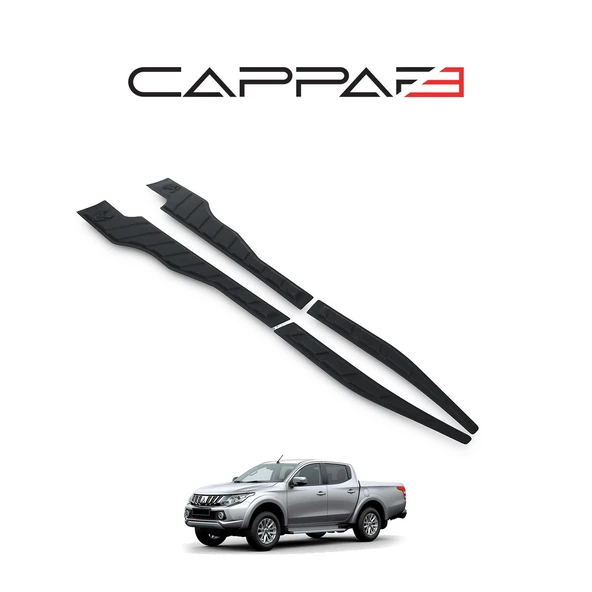 Mitsubishi L200 2015-2019 Yıl Aralığı Uyumlu Yarasa Kapı Kaplama 4 Parça - Resim 5