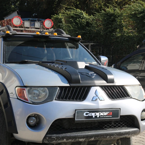 Mitsubishi L200 2007-2015 Yıl Aralığı Uyumlu Ön Kaput Büyük Scoop - 9