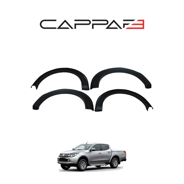 Mitsubishi L200 2015-2019 Yıl Aralığı Uyumlu Çamurluk Dodik 4 Parça - Resim 3