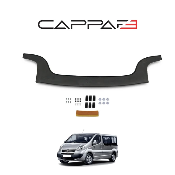 Opel Vivaro 2001-2013 Yıl Aralığı Ön Kaput Rüzgarlık Uzun Model 4mm - Resim 3
