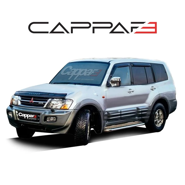 Mitsubishi Pajero 1998-2006 Yıl Aralığı Uyumlu Kaput Rüzgarlığı 3mm - 6