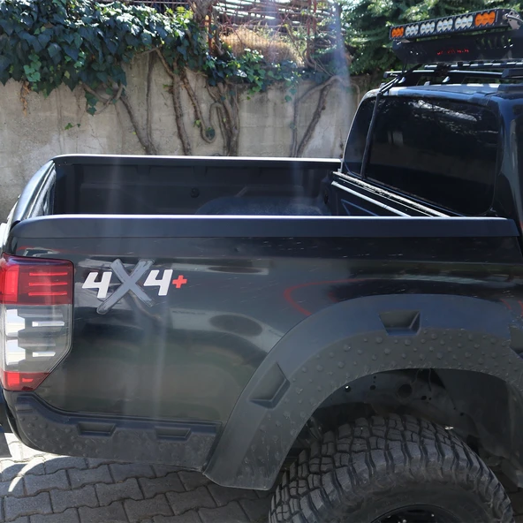 Mitsubishi L200 2019- Yılı ve Sonrası Uyumlu Kasa Kenar Koruma 3 Parça - 6