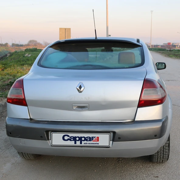 Renault Megane 2 2003-2008 Yıl Aralığı Uyumlu Arka Cam Spoyler - 6