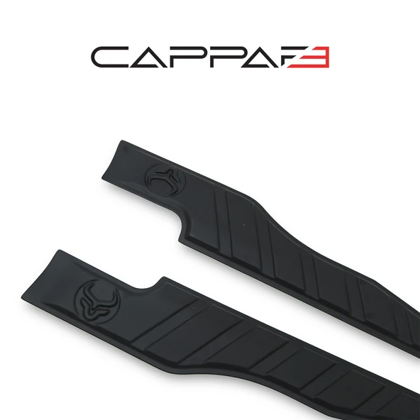 Mitsubishi L200 2015-2019 Yıl Aralığı Uyumlu Yarasa Kapı Kaplama 4 Parça - Resim 3