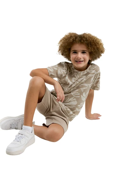 Arnetta Erkek Çocuk Şortlu Pijama Takım 3300 - Resim 3