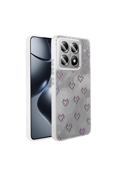 Vipfoni Xiaomi 14T Pro Kılıf Kamera Korumalı Figürlü Zore Ponti Silikon Kapak